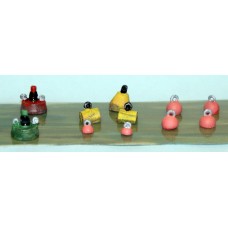 F293 Waterline Bouys & Deep water markers F293 Unpainted Kit OO Scale 1:76
