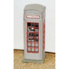 F32 Period Telephone box. 1929 on F32 Unpainted Kit OO Scale 1:76