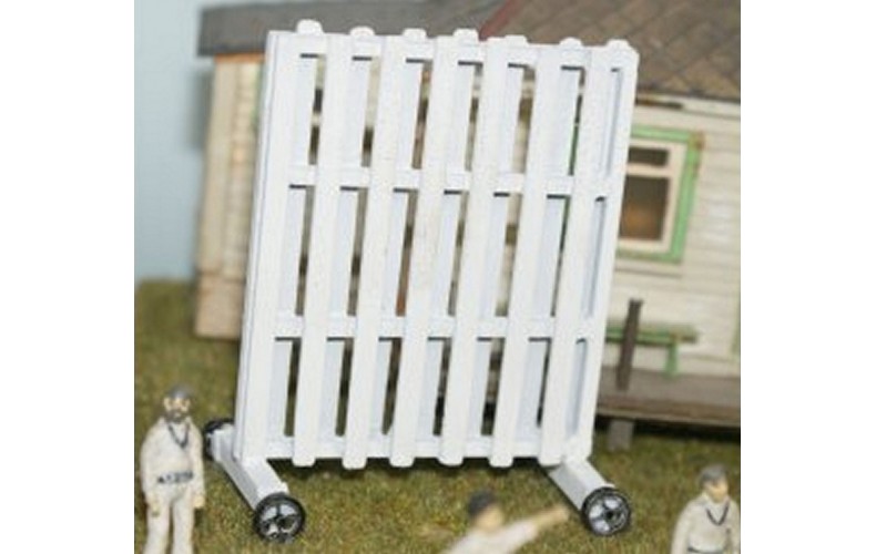 F35bp Painted cricket Sight Screen OO Scale 1:76