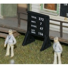 F35c NEW Cricket Portable Scoreboard F35c Unpainted Kit OO Scale 1:76