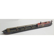 F4c 72ft Canalboat Steamer Unpainted kit (OO scale 1/76th)