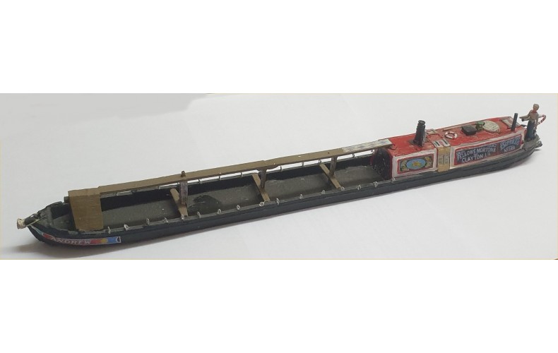 F4c 72ft Canalboat Steamer (OO scale 1/76th)