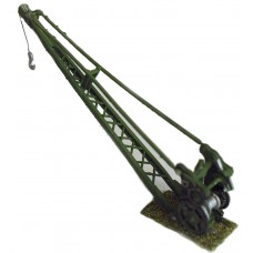 F6e Lattice Canalside Loading Crane Unpainted Kit OO Scale 1:76