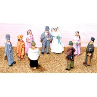 F74 White Wedding scene (1940's on) Unpainted Kit OO Scale 1:76 