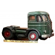 G100 Foden S20 4 wheel tractor unit 1954 Unpainted Kit OO Scale 1:76