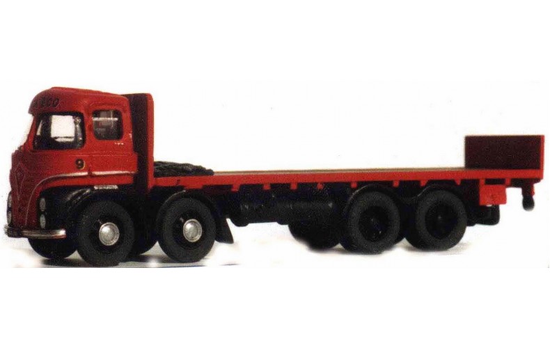 G101 Foden S21 8 wheel flat (Mickey Mouse) Unpainted Kit OO Scale 1:76
