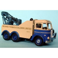 G104 Foden S20 6 wheel breakdown rig 1954 Unpainted Kit OO Scale 1:76