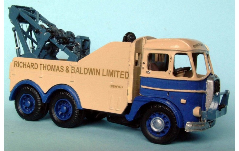 G104 Foden S20 6 wheel breakdown rig 1954 Unpainted Kit OO Scale 1:76