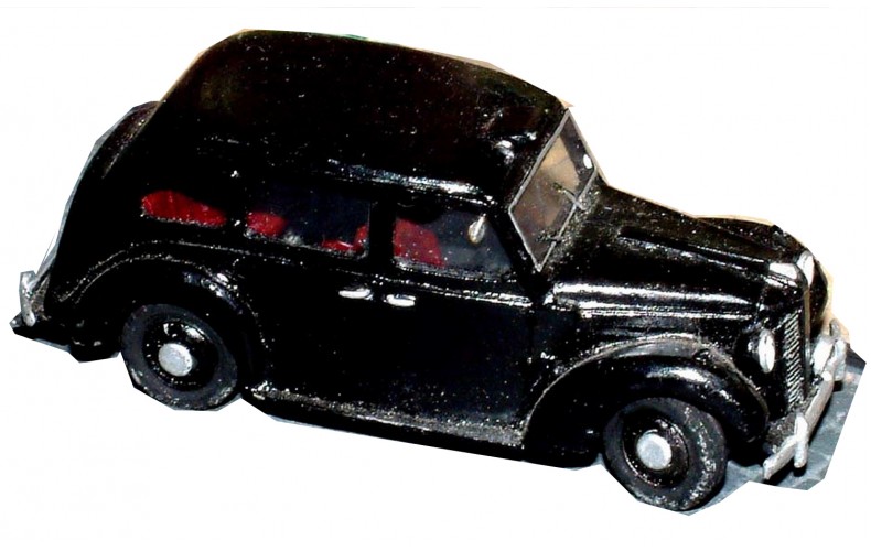 G117 Austin FX3 Taxi Cab 1948 Unpainted Kit OO Scale 1:76