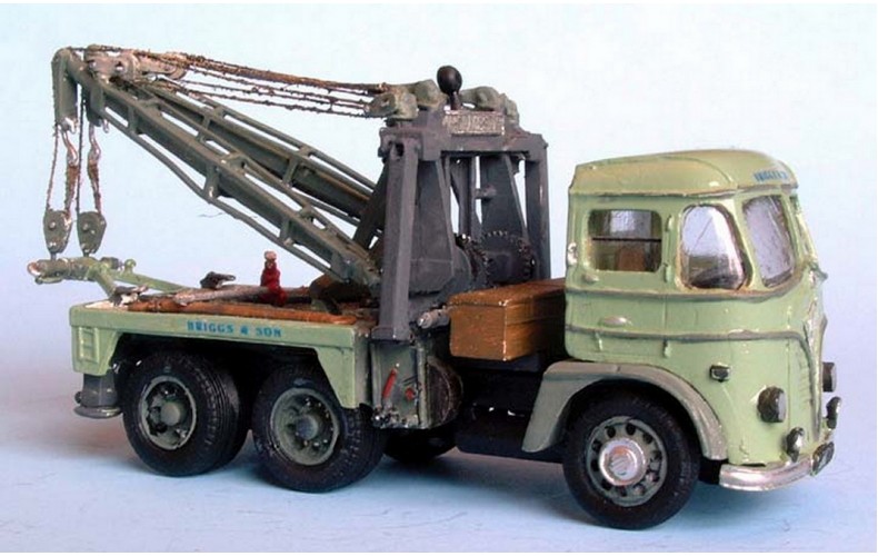 G137 Foden S21 & 750 Holmes Wrecker Unpainted Kit OO Scale 1:76