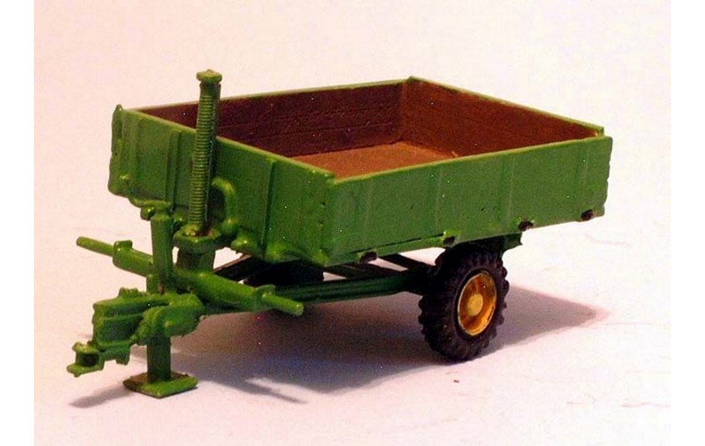 G159a 3ton Tasker Tipping Trailer (Side boards) Unpainted Kit OO Scale 1:76