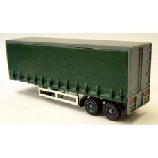 G163 Curtain Sider trailer 1980's Unpainted Kit OO Scale 1:76
