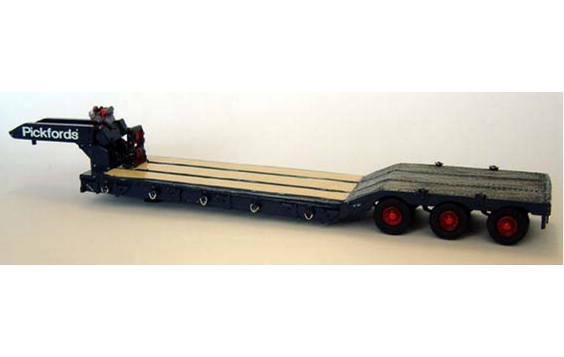 G171 70ton H/Haulage Low Loader (triple axle) Unpainted Kit OO Scale 1:76