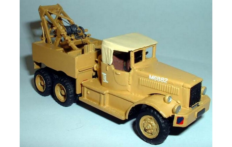 G184 Diamond T 'Military cab' Army wheels Unpainted Kit OO Scale 1:76