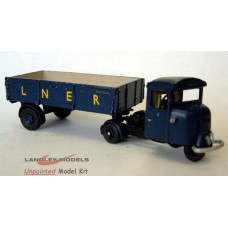G2 6t LNER Scam Mech.Horse low/flatbed Unpainted Kit OO Scale 1:76