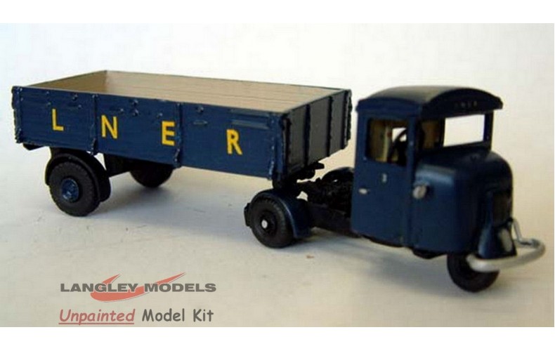 G2 6t LNER Scam Mech.Horse low/flatbed Unpainted Kit OO Scale 1:76