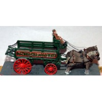 G4 Horse drawn Brewery Dray Unpainted Kit OO Scale 1:76