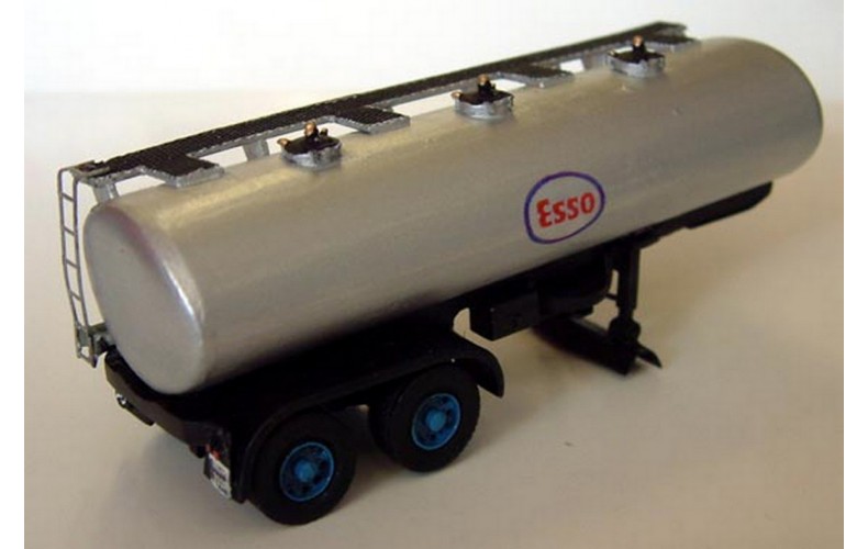 G60 Round bulk tanker trailer 1950's Unpainted Kit OO Scale 1:76