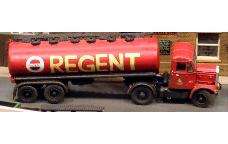 G60a Oval bulk tanker trailer 1950's Unpainted Kit OO Scale 1:76