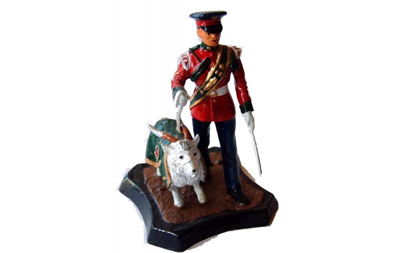 GB11 Royal Regiment of Wales Goat Major & Mascot GB11 Unpainted Kit 54mm Scale