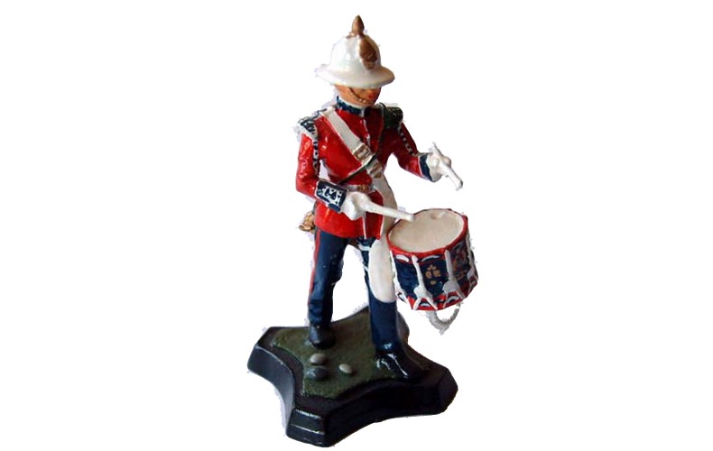 GB18p Royal Marine Light Infantry - Drummer GB18p Painted Model 54mm Scale