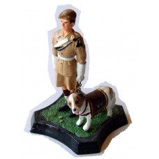 GB2 East Yorkshire Dog Corporal & St. Bernard GB2 Unpainted Kit 54mm Scale