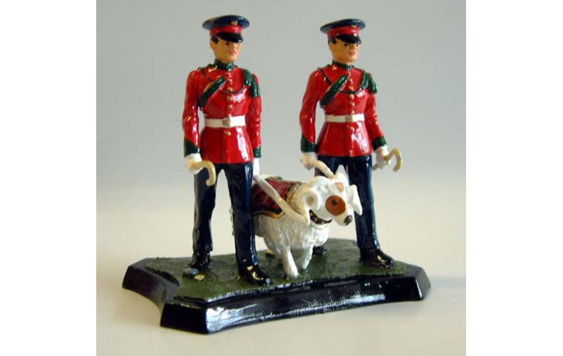 GB8p Worcester & Sherwood Foresters Ram Major GB8p Painted Model 54mm Scale