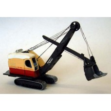 HO1a 22-RB Face Shovel Crane '55 on Unpainted Kit OO Scale 1:76