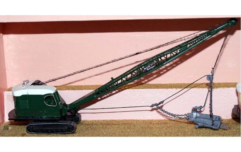 HO1b 22-RB Dragline Crane '1955 on Unpainted Kit OO Scale 1:76