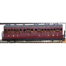 K9 Ffestiniog 1st/3rd Coach No 17/18 (Oscale 1/43rd)