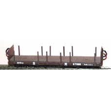 J6 L. & B. Bogie Platform Wagon Unpainted Kit OO Scale 1:76