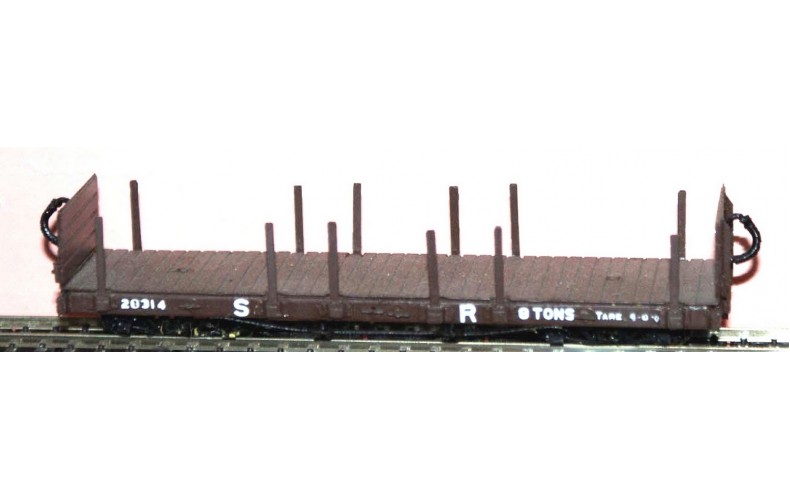 J6 L. & B. Bogie Platform Wagon Unpainted Kit OO Scale 1:76