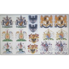 KS19 Waterslide Transfers - Coats of Arms (54mm scale)