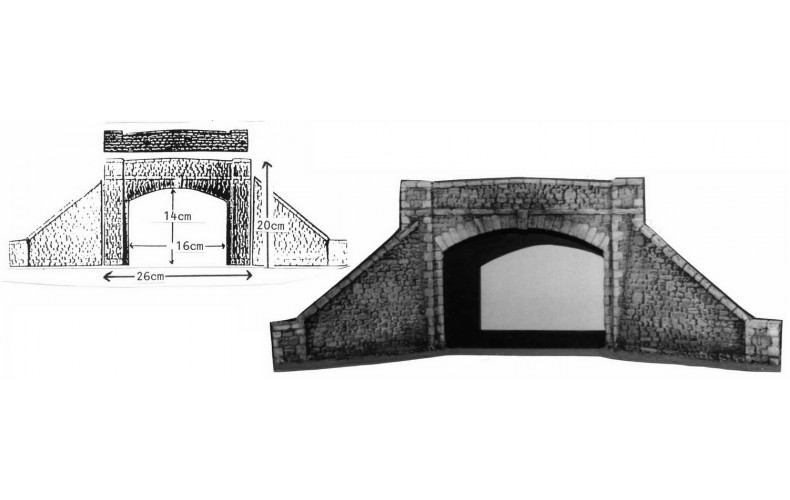 L17 Double Road-Over Bridge Unpainted Kit O Scale 1:43