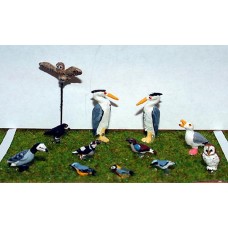 L23 Wild Birds Unpainted Kit O Scale 1:43