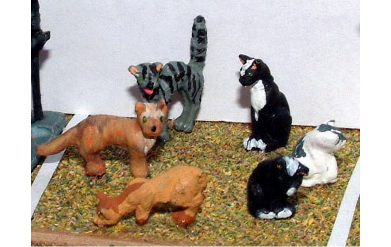 L26p Painted 6 x Cats O Scale 1:43