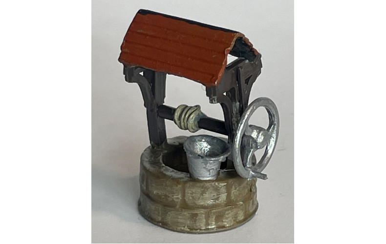 L59 Stone Wishing Well & Bucket Unpainted Kit ( O Scale 1/43rd)