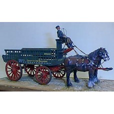 M1 LBSC/SR 5ton Horse Drawn Wagon Unpainted Kit O Scale 1:43