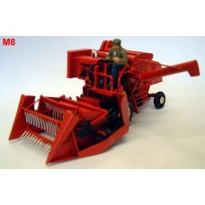 M8 Combine Harvester Massey Ferg-Tanker Unpainted Kit O Scale 1:43