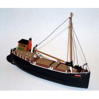 NMB11 70ft Steam Coaster 'Puffer' Unpainted Kit N Scale 1:148