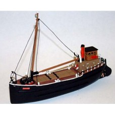 NMB11a 70ft Steam Coaster 'Puffer' waterline Unpainted Kit N Scale 1:148