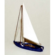 NMB14 13ft Sailing Dingy Unpainted Kit N Scale 1:148