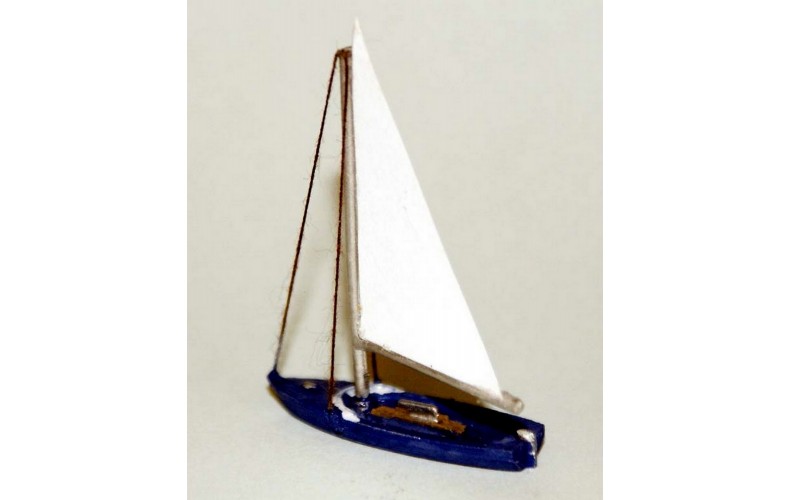 NMB14 13ft Sailing Dingy Unpainted Kit N Scale 1:148