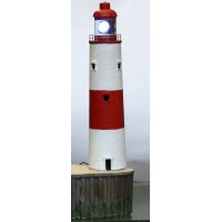 NMB19 Stone Lighthouse 98ft (198mm) Unpainted Kit N Scale 1:148