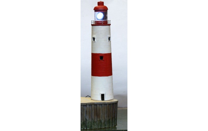 NMB19 Stone Lighthouse 98ft (198mm) Unpainted Kit N Scale 1:148