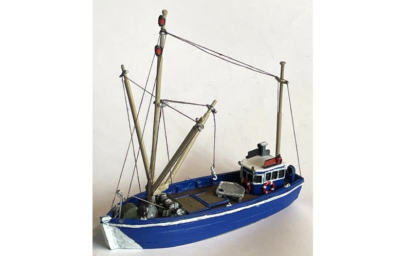 NMB23 NEW 45ft Shrimper/Trawler boat Unpainted Kit N Scale 1:148