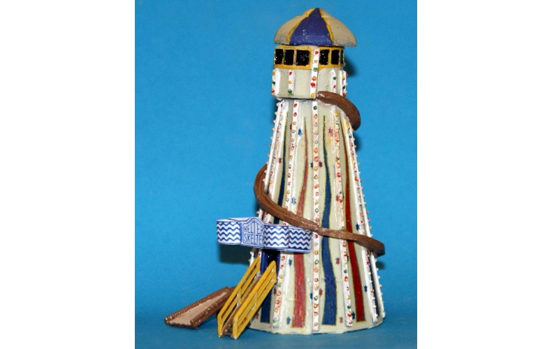 NQ14 Helter Skelter Fair Slide Unpainted Kit N Scale 1:148