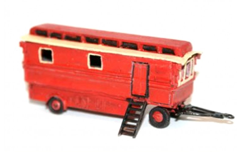 NQ15 Fairground Living Van Unpainted Kit N Scale 1:148