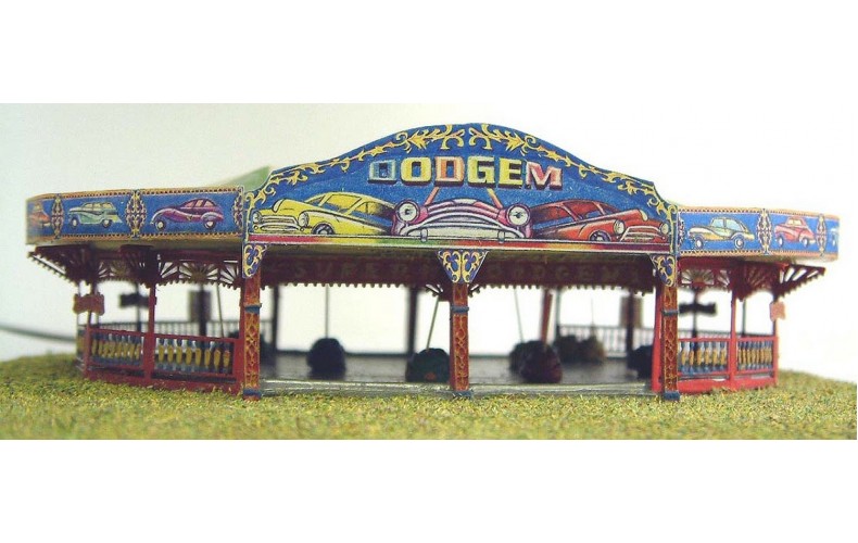 NQ1 Dodgem Ride Unpainted Kit N Scale 1:148