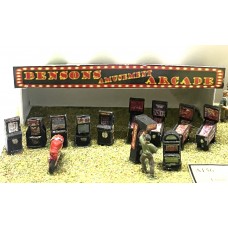 NQ20 Double Arcade Side Joint. (N Scale 1/148th) Unpainted Kit